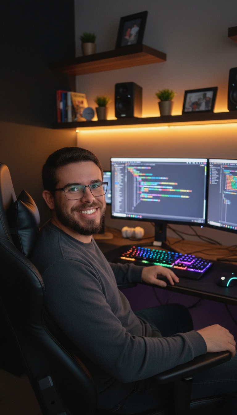 Foto de Wenilton Ferreira, desenvolvedor front-end