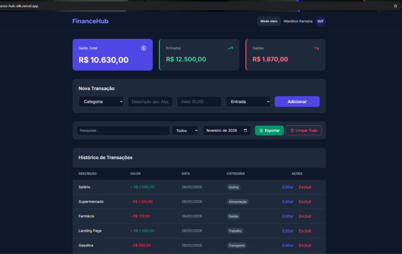 Finance Hub